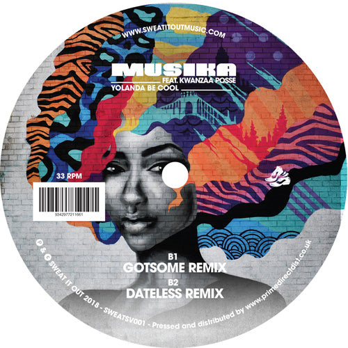 Yolanda Be Cool - Musika (Feat. Kwanzaa Posse) [Sweat It Out]