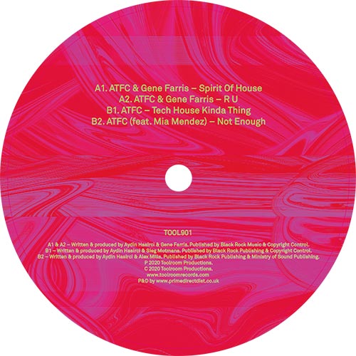 ATFC / Gene Farris - Spirit Of House EP [Toolroom]