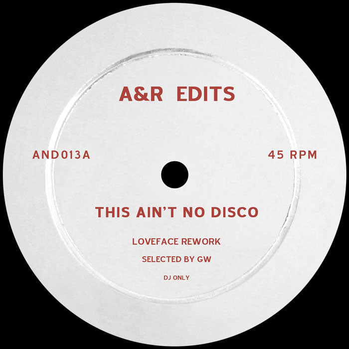 Loveface / Misiu - This Ain't No Disco / Tarot [A&R Edits]