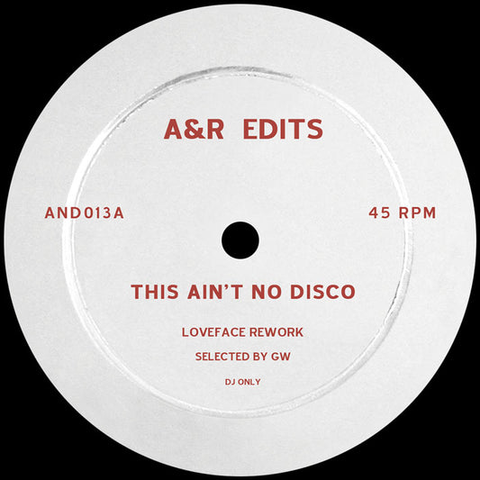 Loveface / Misiu - This Ain't No Disco / Tarot [A&R Edits]