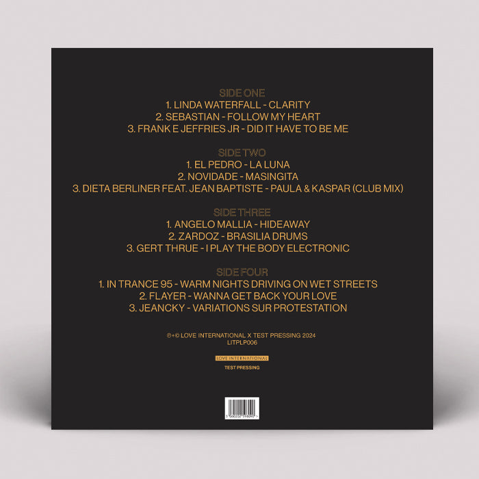 Palms Trax presents - The Sound of Love International #006 (2LP) [Love International x Test Pressing]