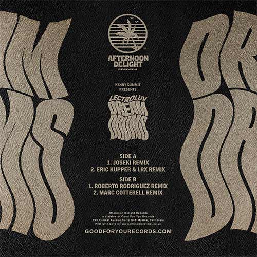 Lectroluv - Dream Drums (Incl. Eric Kupper, Joeski, Roberto Rodriguez, LRX, Marc Cotterell Remixes) [Afternoon Delight Records]