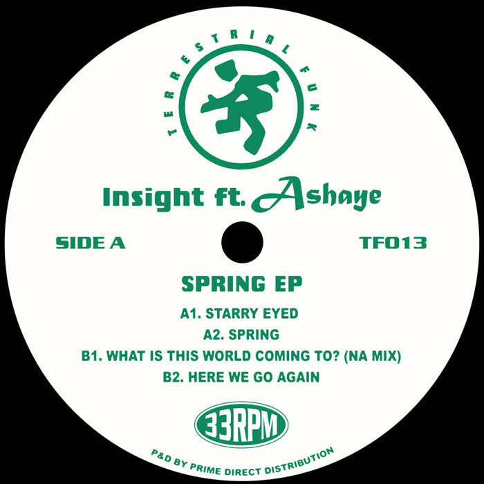 Insight Featuring Ashaye - Spring EP [Terrestrial Funk]