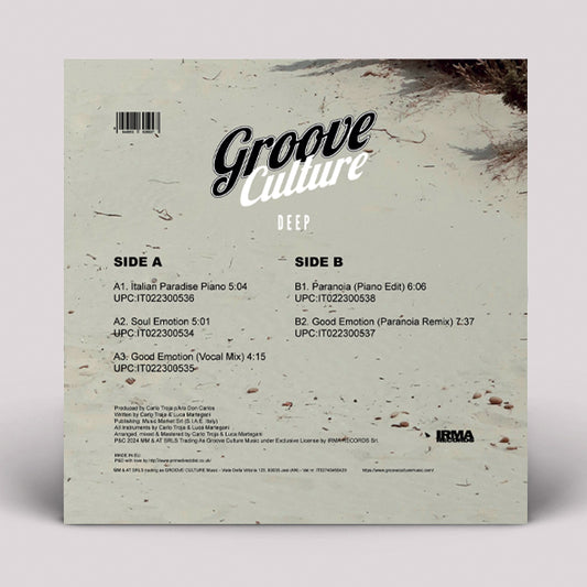Don Carlos - Italian Paradise EP [Groove Culture Deep]