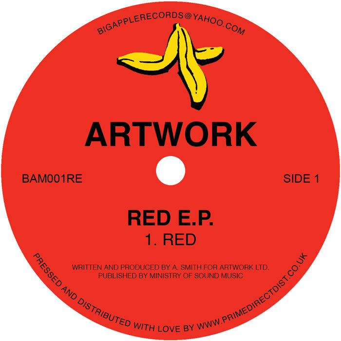 Artwork - Red E.P [Big Apple Records]