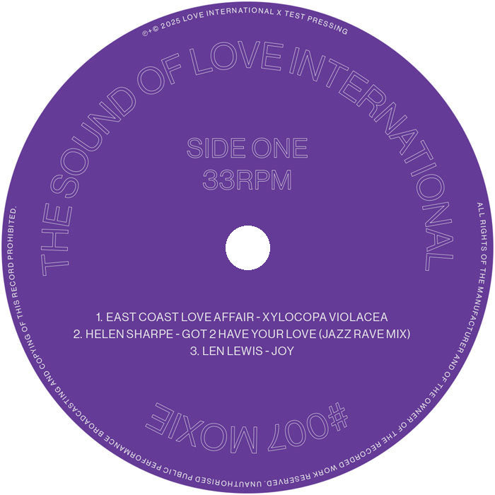 Moxie - The Sound of Love International #007 (2LP) [Love International x Test Pressing]
