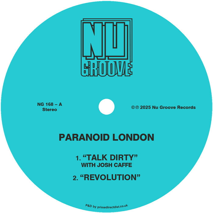 Paranoid London - Talk Dirty / Revolution [Nu Groove Records]