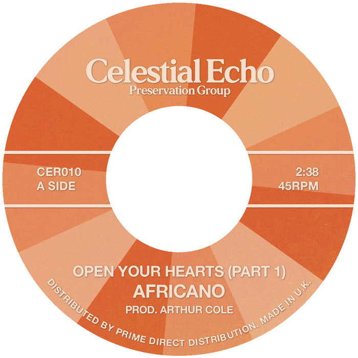 Africano - Open Your Hearts (Parts 1 & 2) [Celestial Echo]