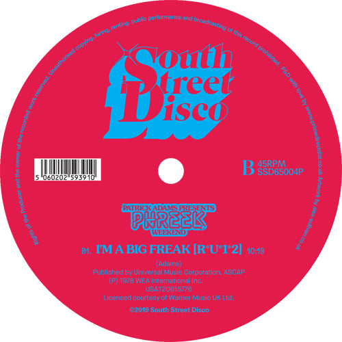 Patrick Adams Presents Phreek - Weekend [South Street Disco]