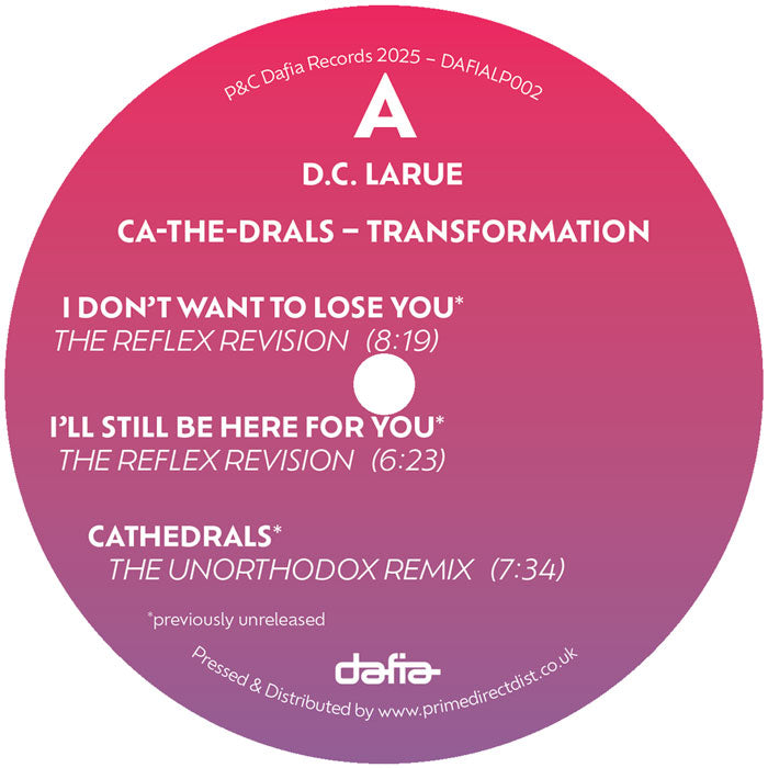 D.C. LaRue Ca-The-Drals - Transformation (The Reflex, Dr. Packer & Mannix Remixes) [Dafia Records]