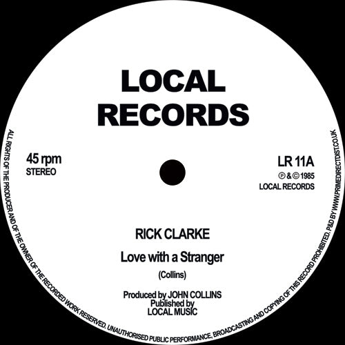 Rick Clarke - Love With A Stranger [Local Records]