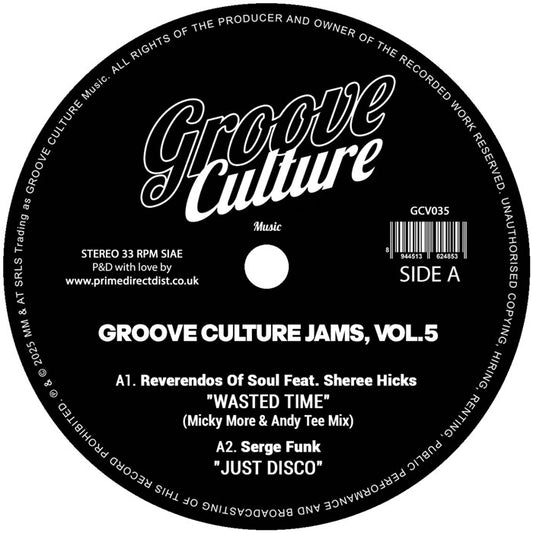 Micky More & Andy Tee / Serge Funk / Reverendos Of Soul - Groove Culture Jams Vol.5 [Groove Culture]