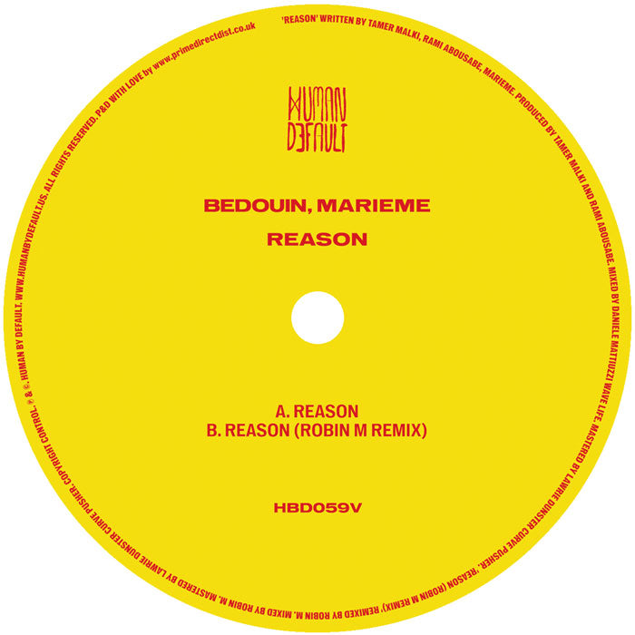 Bedouin Featuring Marieme - Reason [Human By Default]