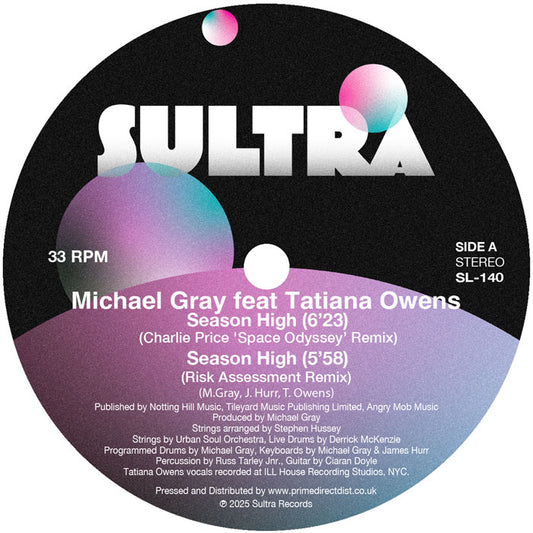 Michael Gray / Antonello Ferrari - Season High / Music of Life - Remixes [Sultra Records]