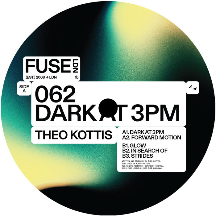 Theo Kottis - Dark At 3pm EP [Fuse]