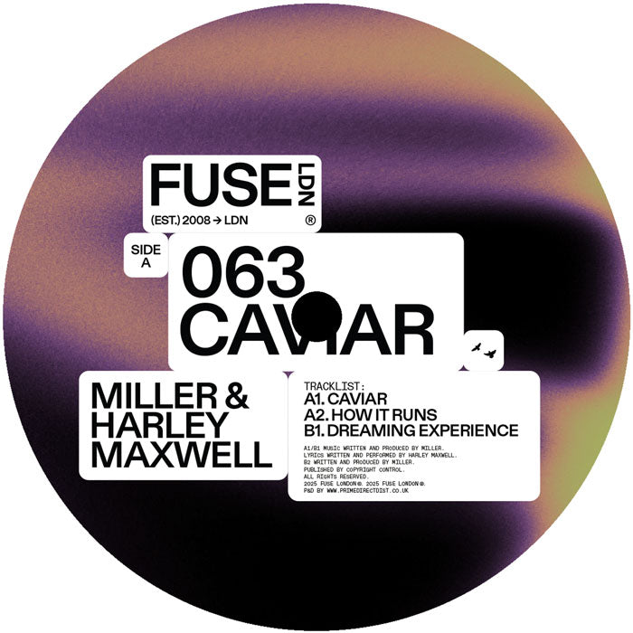 Miller & Harley Maxwell - Caviar EP [Fuse]