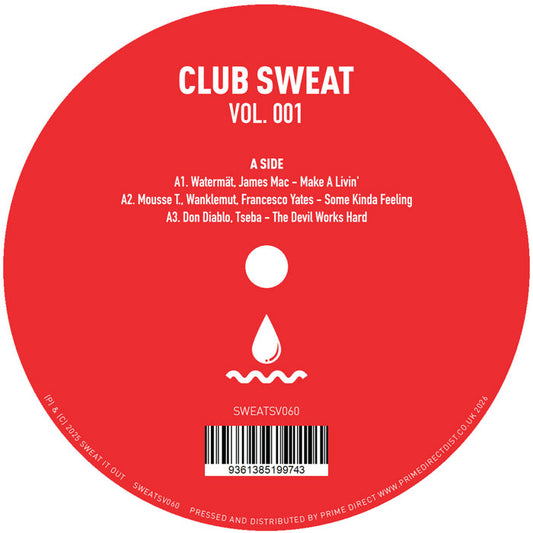 Watermat / James Mac / Mousse T / Don Diablo Feat. Tseba - Club Sweat Vol. 1 [Cub Sweat]
