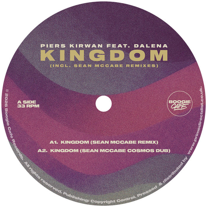 Piers Kirwan Ft Dalena - Kingdom (Incl. Sean McCabe Remixes) [Boogie Cafe]