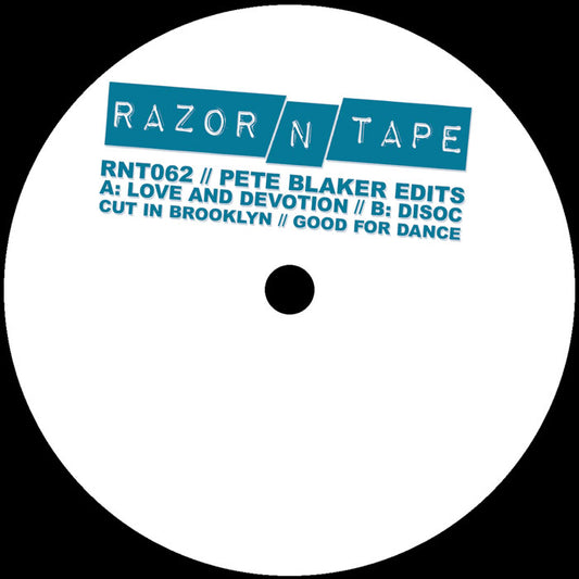 Pete Blaker - Pete Blaker Edits [Razor-N-Tape]