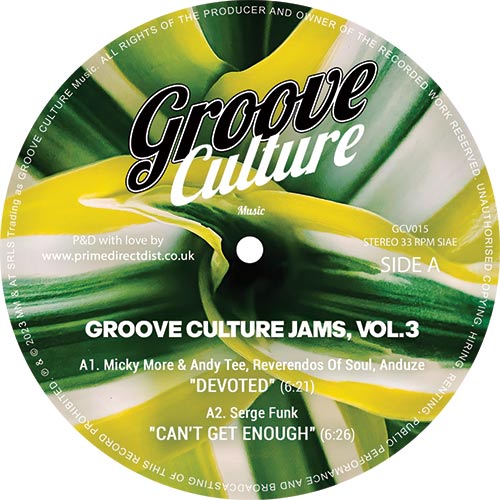 Various Artists - Groove Culture Jams Vol.3 [Groove Culture]