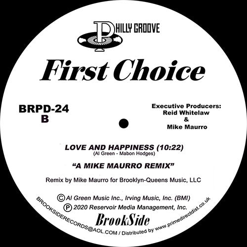 First Choice - Armed And Extremely Dangerous / Love And Happiness (Remixes) [BROOKSIDE MUSIC]