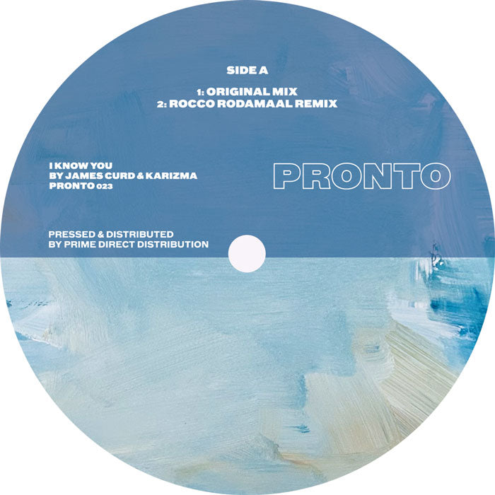James Curd / Karizma - I Know You [Pronto]