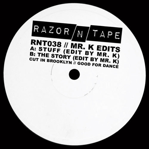 Mr. K - Mr. K Edits [Razor-N-Tape]