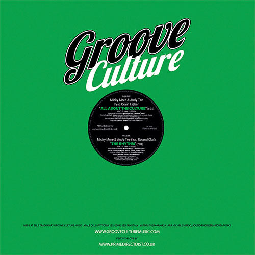 Micky More & Andy Tee - All About The Culture / The Rhythm [Groove Culture]