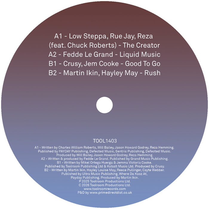 Low Steppa / Fedde Le Grand / Martin Ikin / Jem Cooke - Toolroom Sampler Vol. 23 [Toolroom]