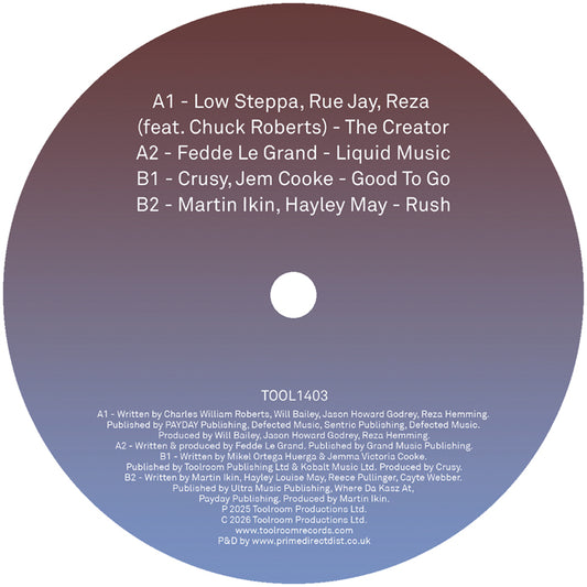 Low Steppa / Fedde Le Grand / Martin Ikin / Jem Cooke - Toolroom Sampler Vol. 23 [Toolroom]