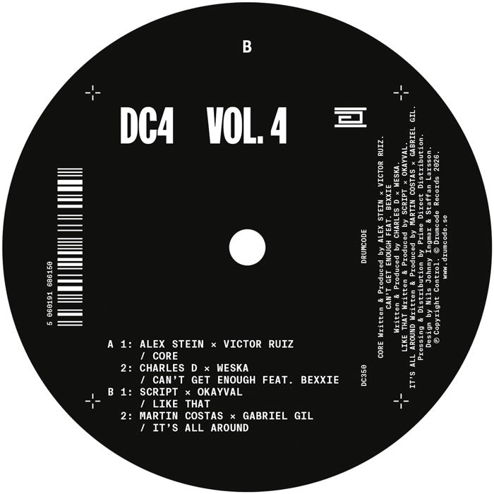 Alex Stein & Victor Ruiz / Charles D & Weska - DC4 Vol. 4 [Drumcode]