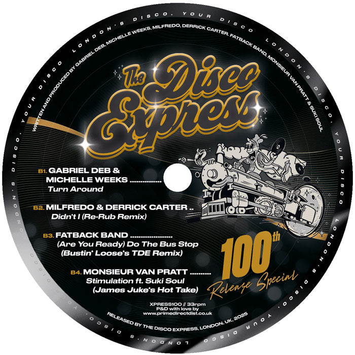 Various Artists - TDE100 (100th Release Special 2LP) [The Disco Express]