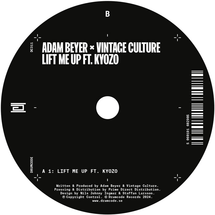 Adam Beyer & Vintage Culture - Lift Me Up [Drumcode]