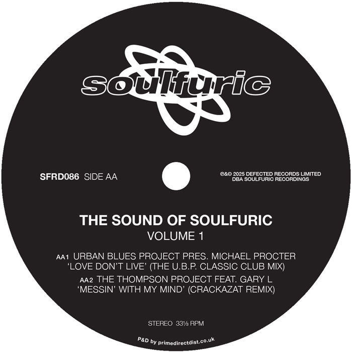 Hardsoul feat Ron Carroll / Urban Blues Project / The Thompson Project & Crackazat / Art Of Tones - The Sound of Soulfuric Volume 1 [Soulfuric]