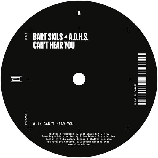 Bart Skils & A.D.H.S - Can’t Hear You [Drumcode]