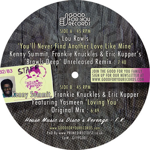 Lou Rawls / Eric Kupper / Kenny Summit - You’ll Never Find / Loving You [Good For You]