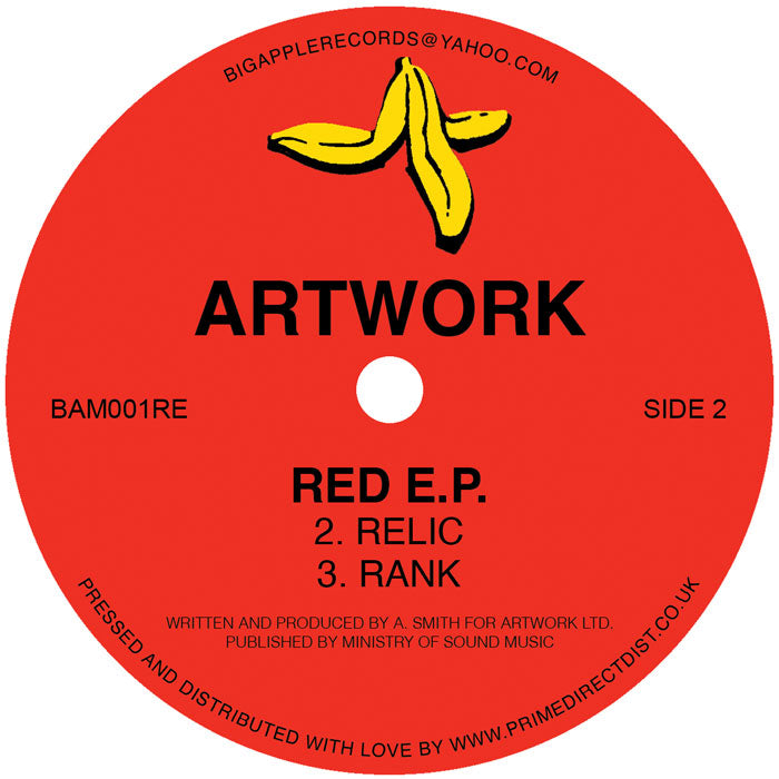 Artwork - Red E.P [Big Apple Records]