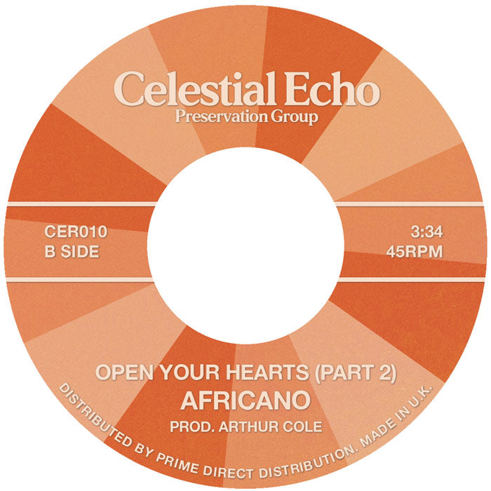 Africano - Open Your Hearts (Parts 1 & 2) [Celestial Echo]
