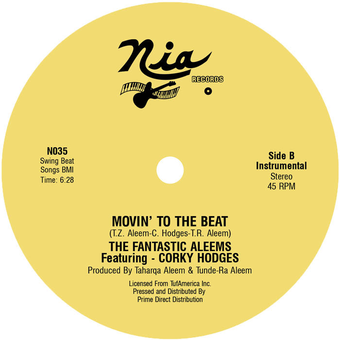 The Fantastic Aleems Feat Corky Hodges - Movin' To The Beat [NIA]