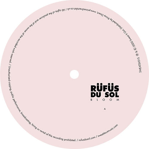 RÜFÜS DU SOL - Bloom (Limited Edition) [Sweat It Out]