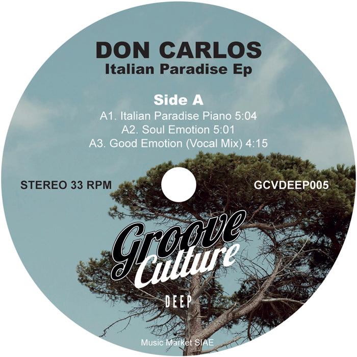 Don Carlos - Italian Paradise EP [Groove Culture Deep]