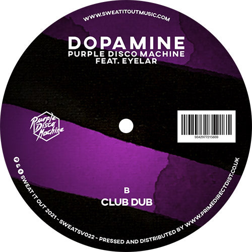 Purple Disco Machine Feat. Eyelar - Dopamine [Sweat It Out]