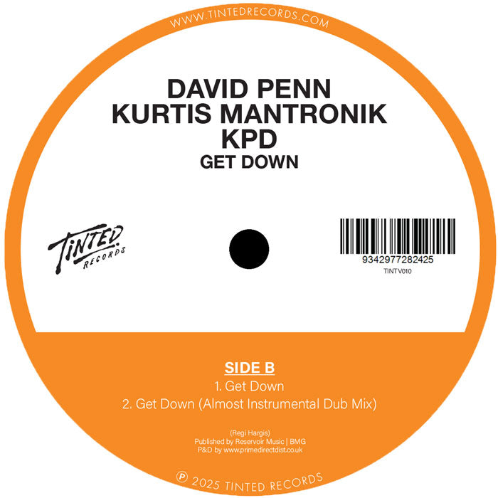 Dr Packer & Yogi / David Penn, Kurtis Mantronik & KPD - Heavy Vibes / Get Down [Tinted Records]