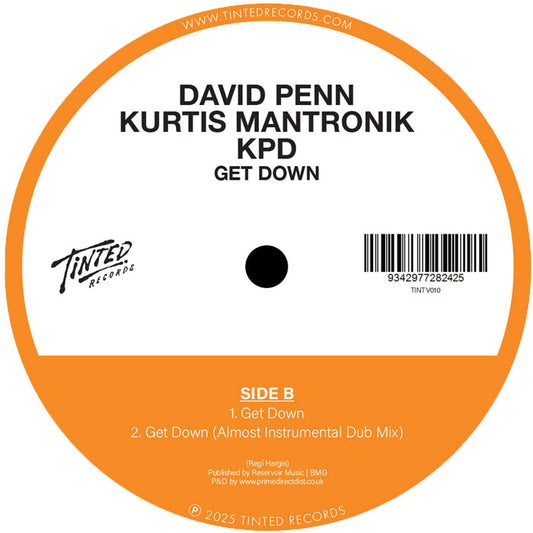 Dr Packer & Yogi / David Penn, Kurtis Mantronik & KPD - Heavy Vibes / Get Down [Tinted Records]