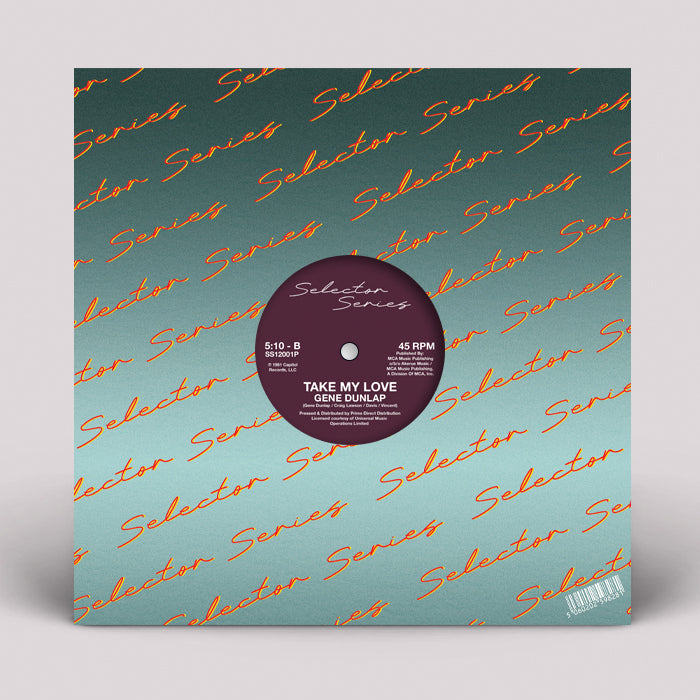 Gene Dunlap - Party In Me / Take My Love [Selector Series]