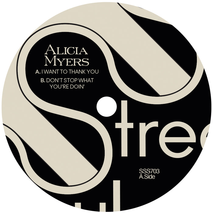 Alicia Myers - I Want To Thank You / Don't Stop What You're Doin' [South Street Soul]