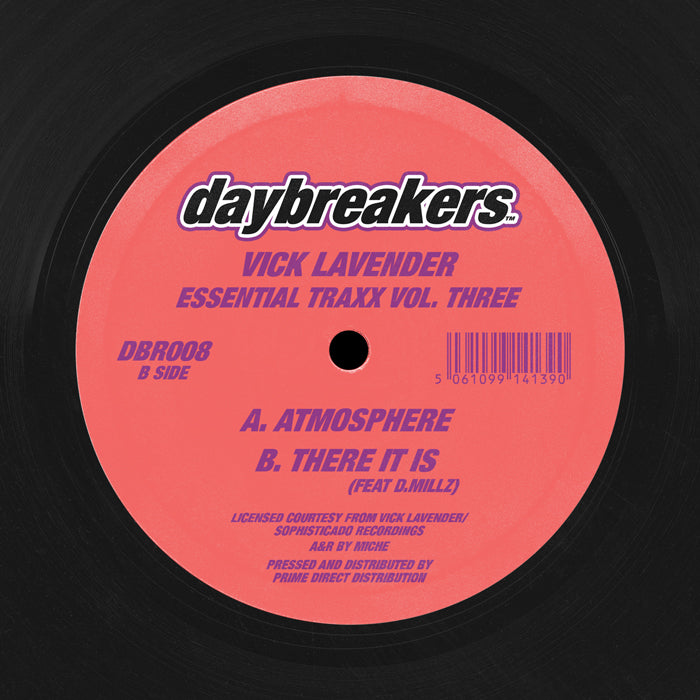 Vick Lavender - Essential Traxx vol. 3 [Daybreakers]
