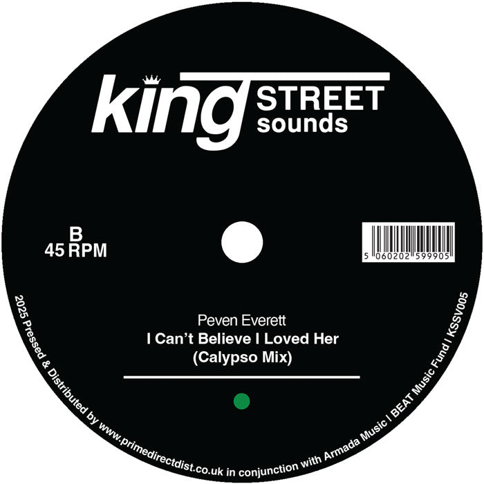Peven Everett - I Can’t Believe I Loved Her [King Street Sounds]