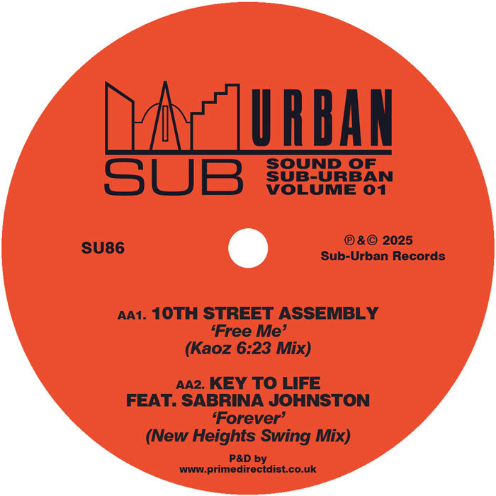Kerri Chandler / Crackazat / Next Phase & Helen Bruner / Scott Diaz - The Sound Of Sub-Urban Volume 1 [Sub-Urban]