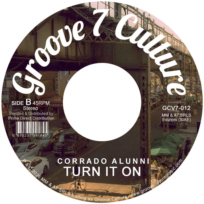 Corrado Alunni - Black Pearl / Turn It On [Groove Culture Seven]